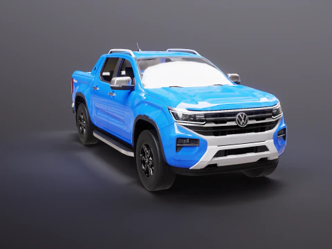 VW Amarok Adventura 2025 3D Model