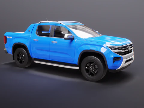 VW Amarok Adventura 2025 3D Model