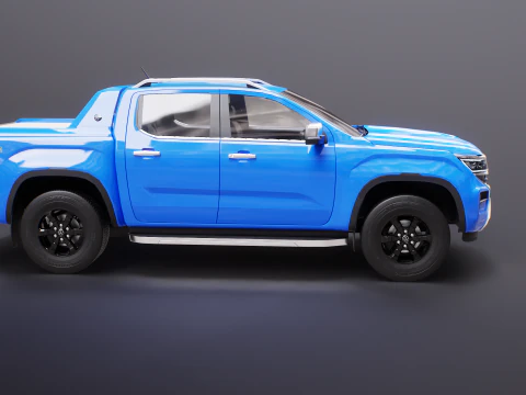 VW Amarok Adventura 2025 3D Model