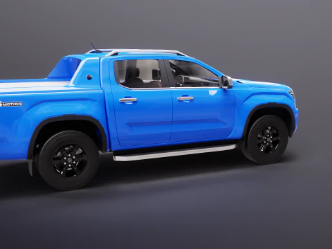 VW Amarok Adventura 2025 3D Model