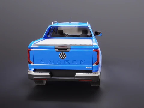 VW Amarok Adventura 2025 3D Model