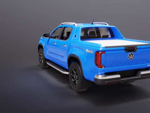 VW Amarok Adventura 2025 3D Model