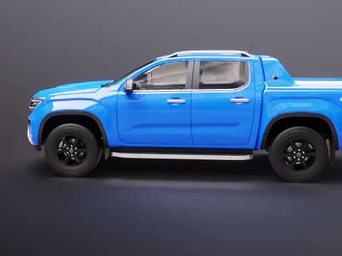 VW Amarok Adventura 2025 3D Model
