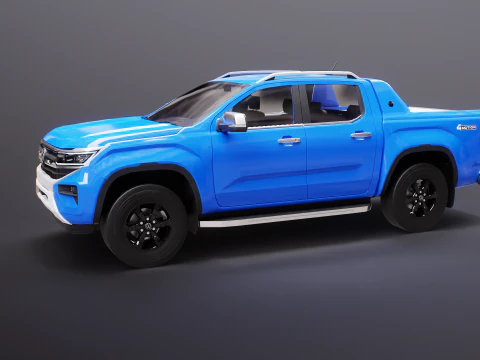VW Amarok Adventura 2025 3D Model