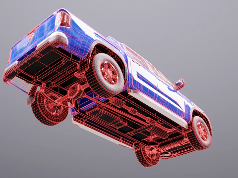 VW Amarok Adventura 2025 3D Model