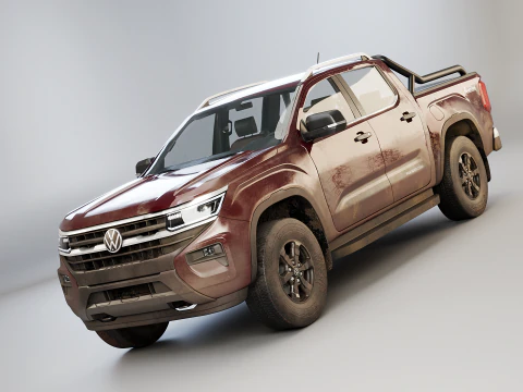 VW Amarok Pan Americana Dirt Modello 3D
