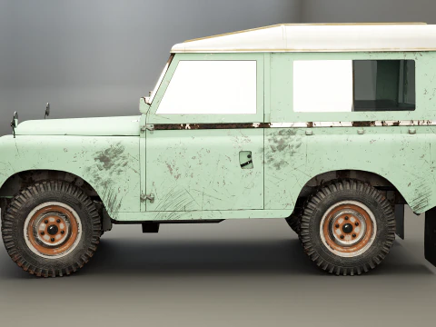Land Rover Series II SWB 3D Model