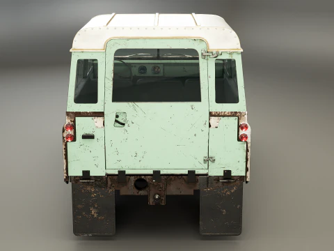 Land Rover Series II SWB 3D Model