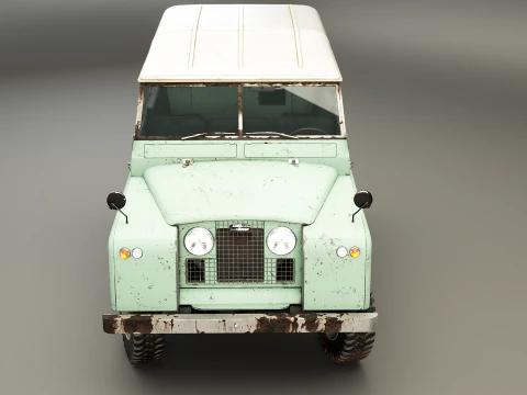 Land Rover Series II SWB 3D Model