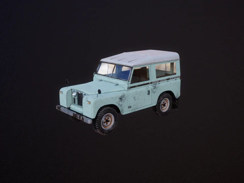 Land Rover Series II SWB 3D Model