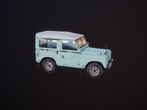 Land Rover Series II SWB 3D Model