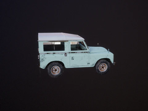 Land Rover Series II SWB 3D Model