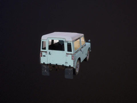 Land Rover Series II SWB 3D Model