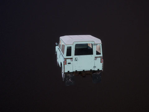 Land Rover Series II SWB 3D Model