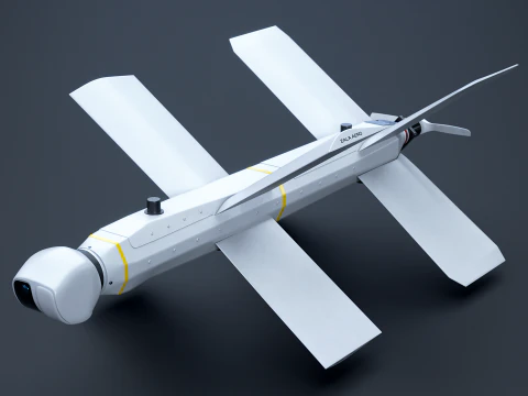 Drone Kamikaze Zala Lancer-3 Model 3D