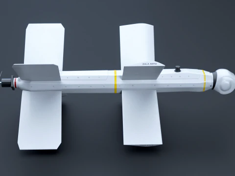 Zala Lancer-3 Kamikaze Drone 3D Model