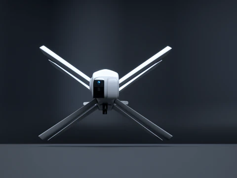 Zala Lancer-3 Kamikaze Drone 3D Model