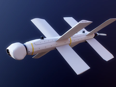 Zala Lancer-3 Kamikaze Drone 3D Model
