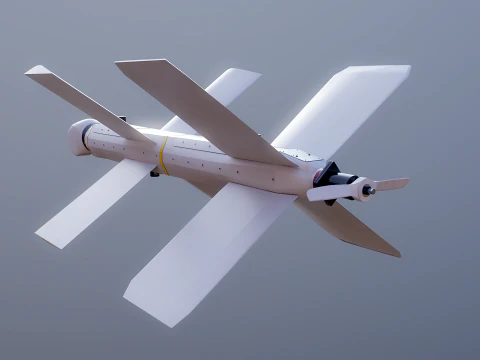Zala Lancer-3 Kamikaze Drone 3D Model