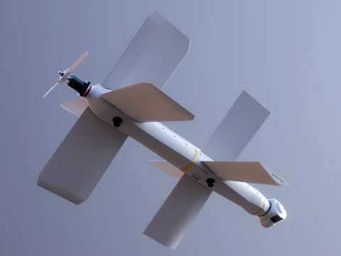 Zala Lancer-3 Kamikaze Drone 3D Model