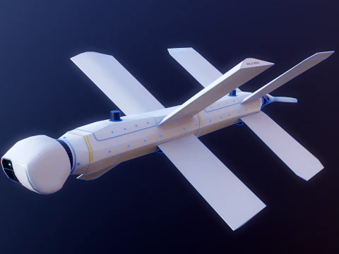 Zala Lancer-3 Kamikaze Drone 3D Model