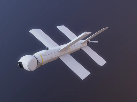 Zala Lancer-3 Kamikaze Drone 3D Model