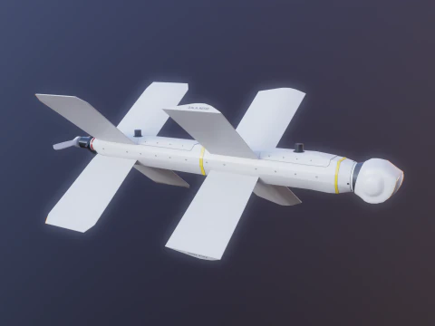 Zala Lancer-3 Kamikaze Drone 3D Model