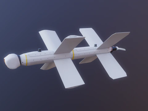 Zala Lancer-3 Kamikaze Drone 3D Model