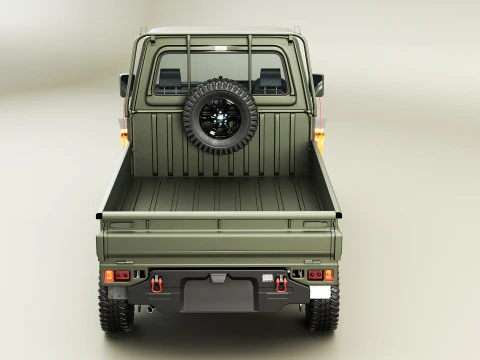 Kei-Truck V Snowplow 3D Model