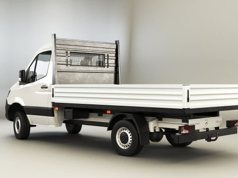 Carrozzeria Mercedes Sprinter Pickup 4x4 Modello 3D