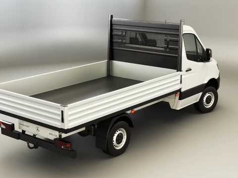Carrozzeria Mercedes Sprinter Pickup 4x4 Modello 3D