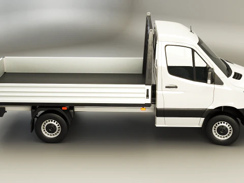 Carrozzeria Mercedes Sprinter Pickup 4x4 Modello 3D