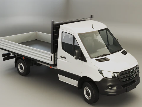 Carrozzeria Mercedes Sprinter Pickup 4x4 Modello 3D