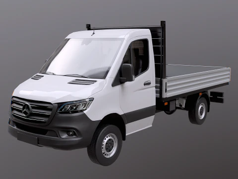 Carrozzeria Mercedes Sprinter Pickup 4x4 Modello 3D