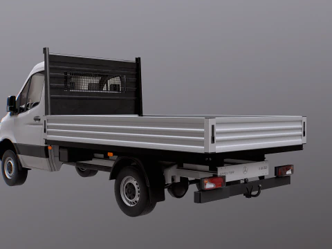 Carrozzeria Mercedes Sprinter Pickup 4x4 Modello 3D
