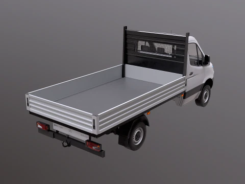 Carrozzeria Mercedes Sprinter Pickup 4x4 Modello 3D