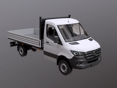 Carrozzeria Mercedes Sprinter Pickup 4x4 Modello 3D