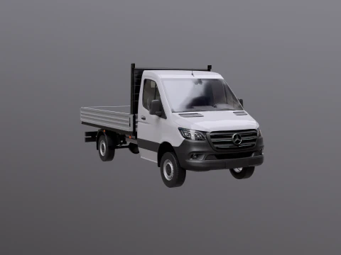 Carrozzeria Mercedes Sprinter Pickup 4x4 Modello 3D