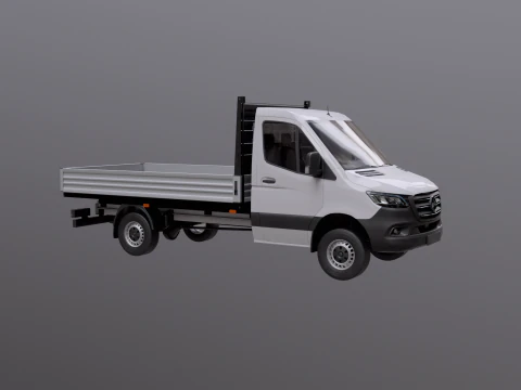 Carrozzeria Mercedes Sprinter Pickup 4x4 Modello 3D