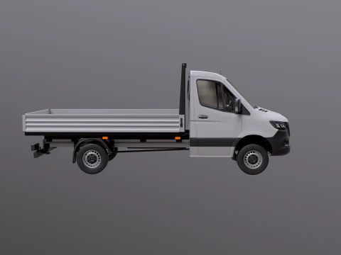 Carrozzeria Mercedes Sprinter Pickup 4x4 Modello 3D