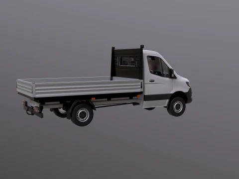 Carrozzeria Mercedes Sprinter Pickup 4x4 Modello 3D