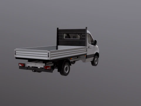 Carrozzeria Mercedes Sprinter Pickup 4x4 Modello 3D