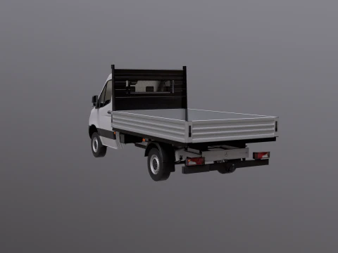 Carrozzeria Mercedes Sprinter Pickup 4x4 Modello 3D