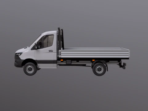 Carrozzeria Mercedes Sprinter Pickup 4x4 Modello 3D