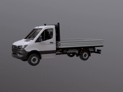 Carrozzeria Mercedes Sprinter Pickup 4x4 Modello 3D