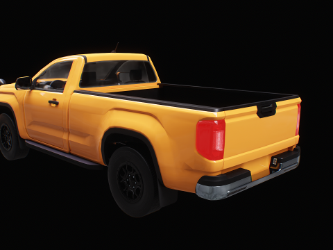 Pick-up spazzaneve generico Modello 3D