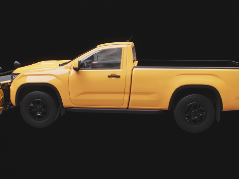 Pick-up spazzaneve generico Modello 3D