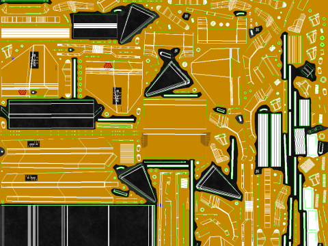 Generic Tracked Skid Steer Loader 3D Model