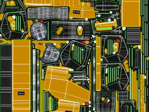 Generic Tracked Skid Steer Loader 3D Model