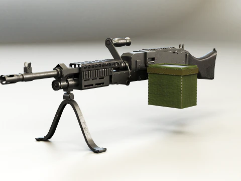 M240 Modelo 3D